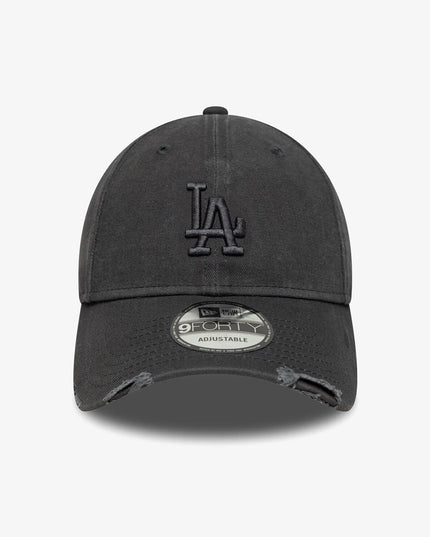 New Era Wash Distress 9Forty Losdod Unisex Gri Şapka 60771828