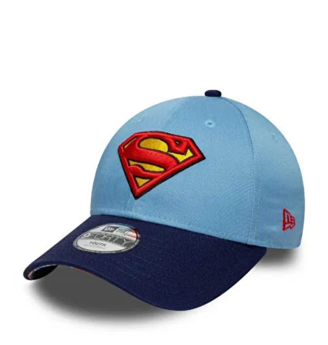 New Era Dc 9Forty Superman Çocuk Mavi Şapka 60771774
