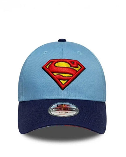 New Era Dc 9Forty Superman Çocuk Mavi Şapka 60771774