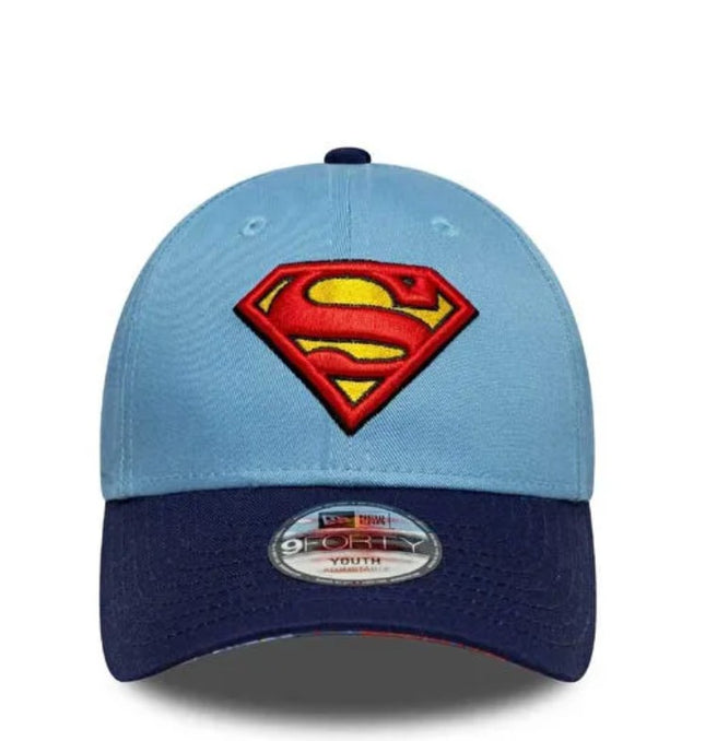 New Era Dc 9Forty Superman Çocuk Mavi Şapka 60771774