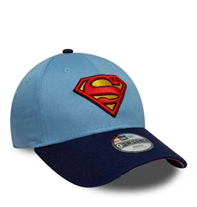 New Era Dc 9Forty Superman Çocuk Mavi Şapka 60771774