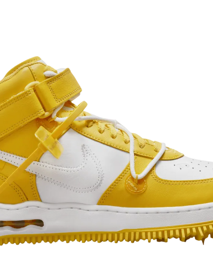 Nike Air Force 1 Mid x Off-White™ DR0500-101 Sneaker Sarı Günlük Spor Ayakkabı