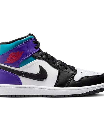 Nike Air Jordan 1 Mid Erkek Siyah Sneaker Ayakkabı DQ8426-154