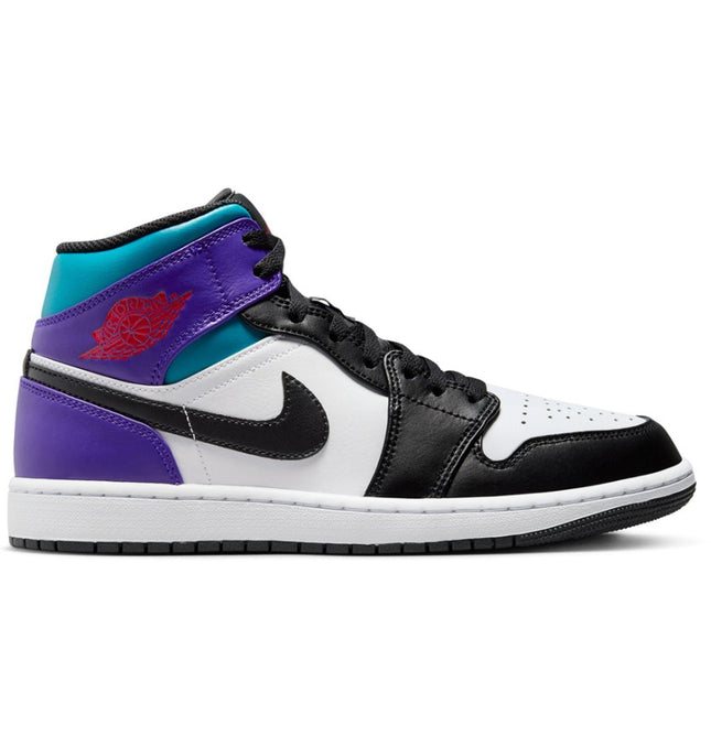 Nike Air Jordan 1 Mid Erkek Siyah Sneaker Ayakkabı DQ8426-154