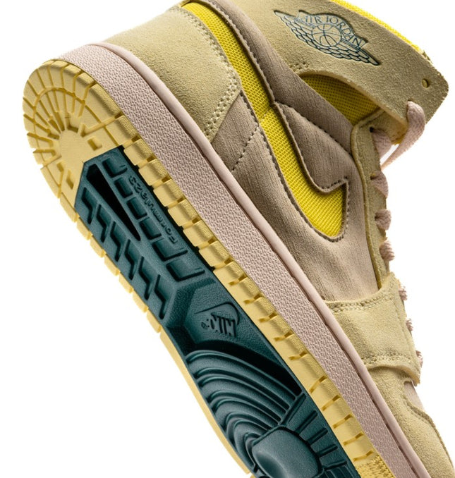 Nike Air Jordan 1 Zoom CMFT 2 'Citron Tint' DV1305-800 Sneaker Günlük Spor Ayakkabı