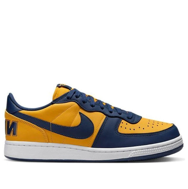Nike Terminator Low 'University Gold and Navy' FJ4206-700 Deri Günlük Spor Ayakkabı