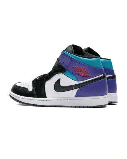 Nike Air Jordan 1 Mid Erkek Siyah Sneaker Ayakkabı DQ8426-154