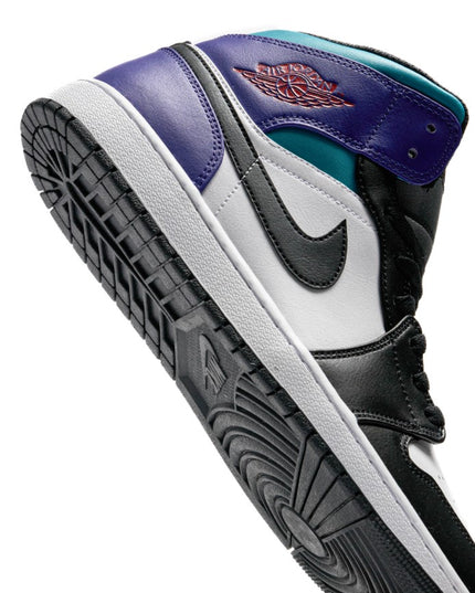 Nike Air Jordan 1 Mid Erkek Siyah Sneaker Ayakkabı DQ8426-154