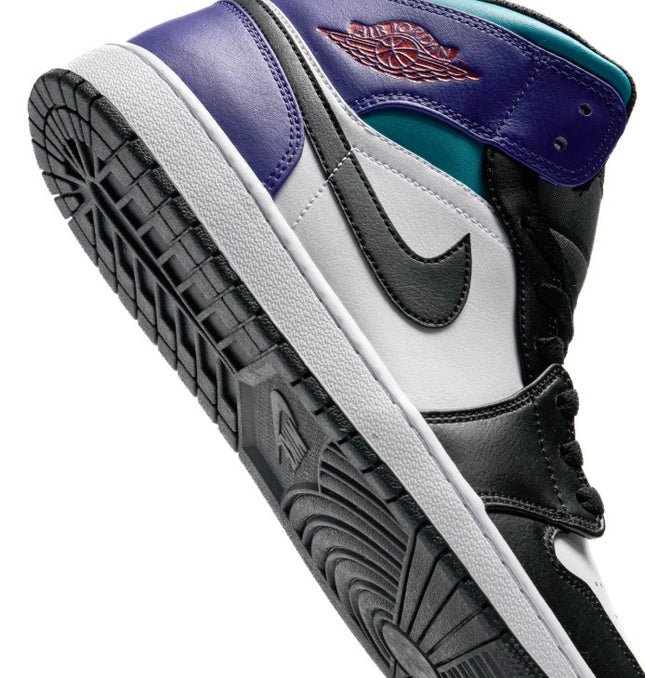 Nike Air Jordan 1 Mid Erkek Siyah Sneaker Ayakkabı DQ8426-154