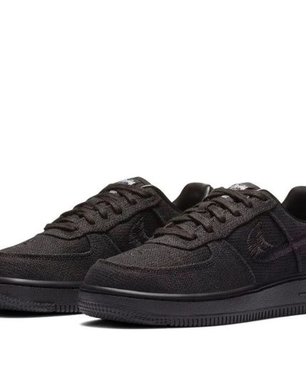 Nike x Stussy Air Force 1 Low Black Çocuk Günlük Sneaker