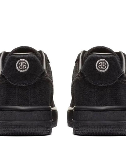 Nike x Stussy Air Force 1 Low Black Çocuk Günlük Sneaker