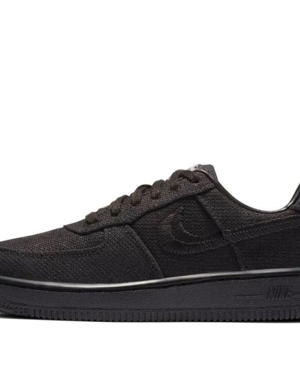 Nike x Stussy Air Force 1 Low Black Çocuk Günlük Sneaker